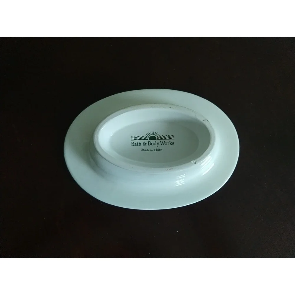 Bath And Body Works Christmas 7 Inch Soap Dish Garland Lights